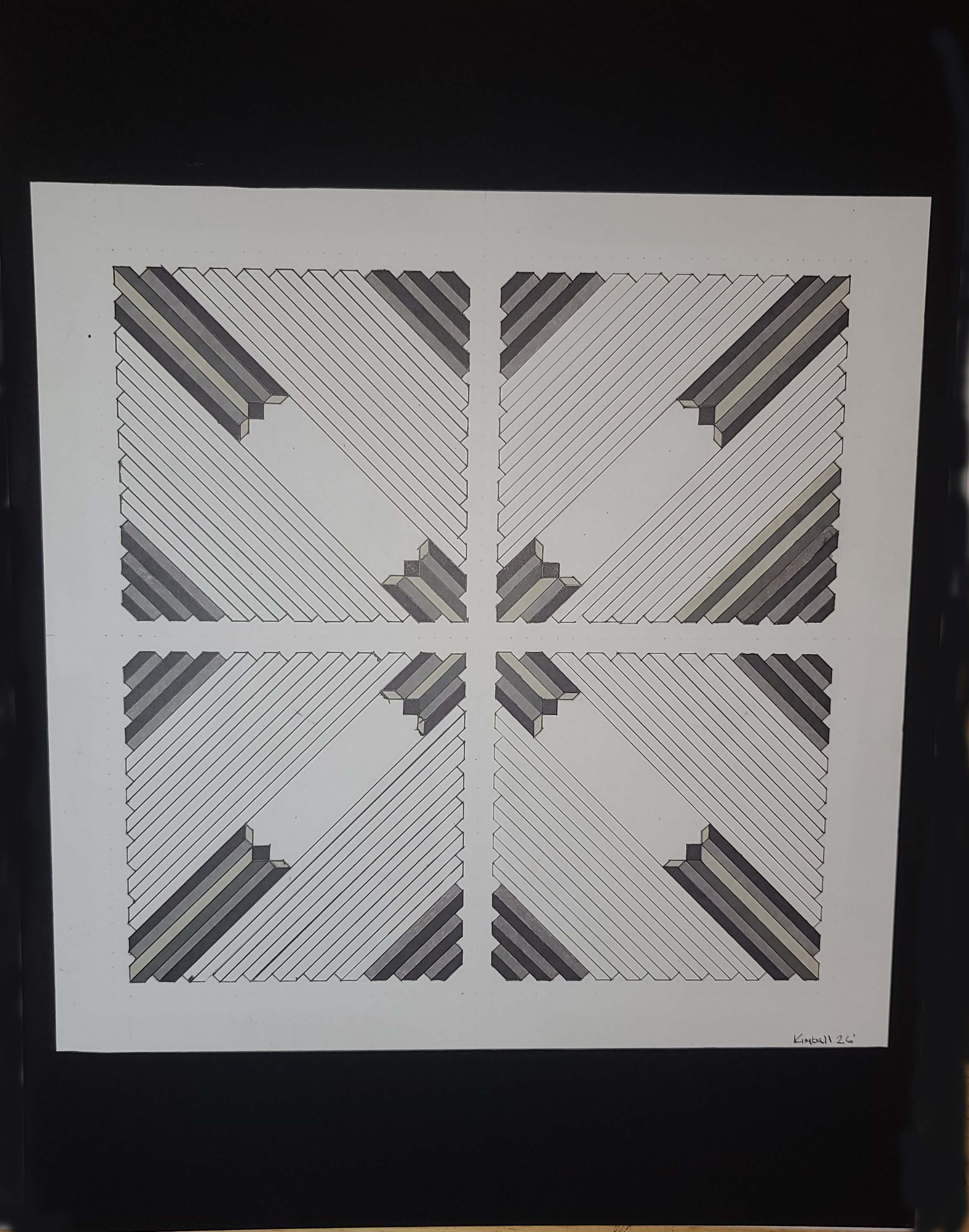 Parallel Series No. 3-A